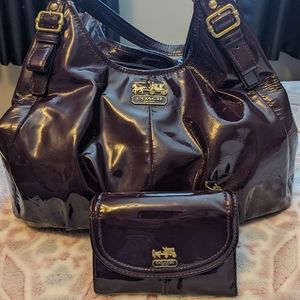 Coach Maggie handbag and Wallet